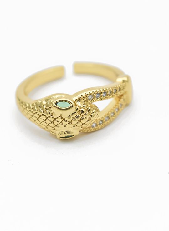 ANILLO TAMAÑO GRADUABLE COVERGOLD GARANTIZADO RODINADO