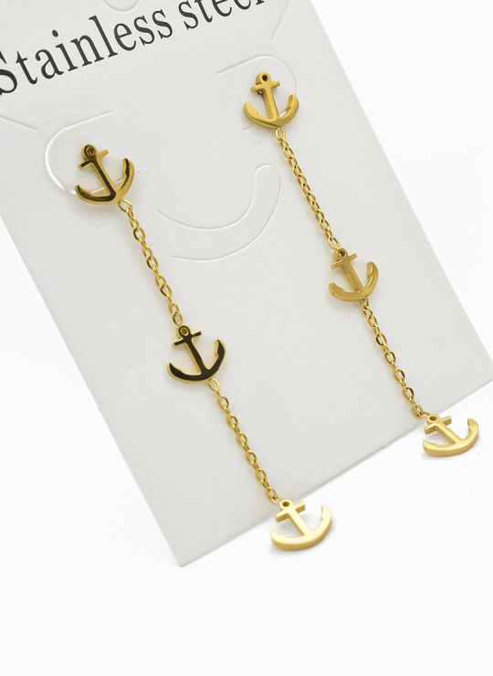 ARETES MEDIANOS-LARGO EN ACERO INOXIDABLE 316L