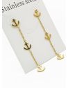 ARETES MEDIANOS-LARGO EN ACERO INOXIDABLE 316L