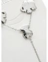 SET DE COLLAR, DIJE Y ARETES EN ACERO INOXIDABLE 316L