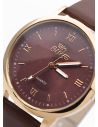 RELOJ ANALOGO CALIDAD AA PULSO CUERO CRISTALES / NO SUMERGIBLE