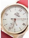 RELOJ ANALOGO CALIDAD AA PULSO CUERO CRISTALES / NO SUMERGIBLE