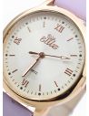 RELOJ ANALOGO CALIDAD AA PULSO CUERO CRISTALES / NO SUMERGIBLE