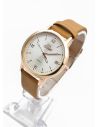 RELOJ ANALOGO CALIDAD AA PULSO CUERO CRISTALES / NO SUMERGIBLE