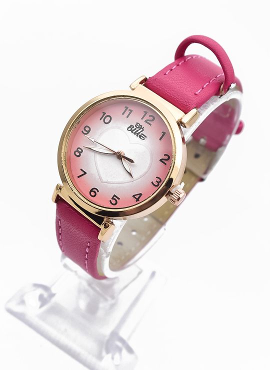 RELOJ ANALOGO CALIDAD AA PULSO CUERO CRISTALES / NO SUMERGIBLE