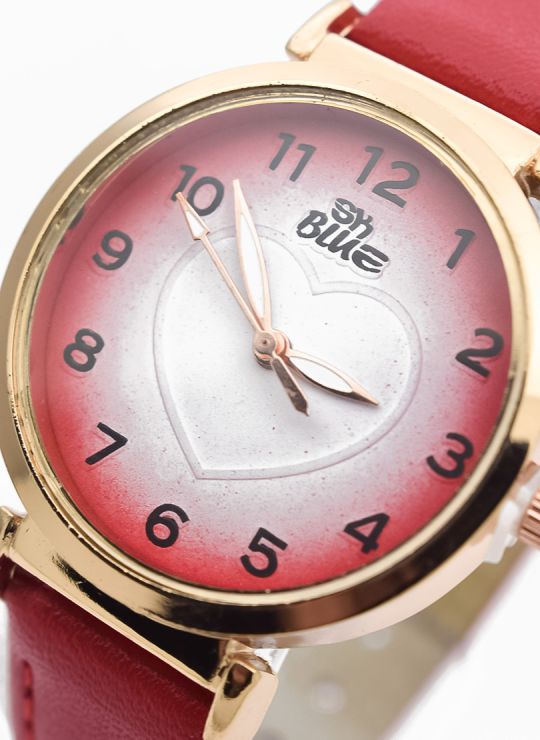 RELOJ ANALOGO CALIDAD AA PULSO CUERO CRISTALES / NO SUMERGIBLE