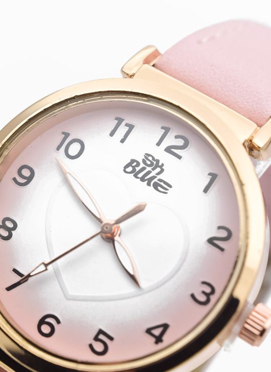 RELOJ ANALOGO CALIDAD AA PULSO CUERO CRISTALES / NO SUMERGIBLE