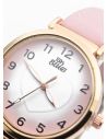 RELOJ ANALOGO CALIDAD AA PULSO CUERO CRISTALES / NO SUMERGIBLE