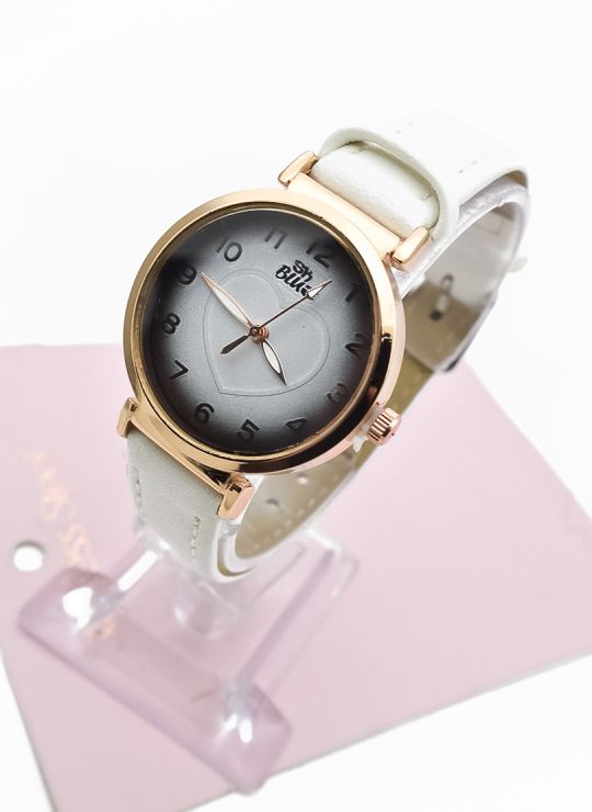 RELOJ ANALOGO CALIDAD AA PULSO CUERO CRISTALES / NO SUMERGIBLE
