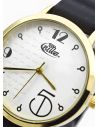 RELOJ ANALOGO CALIDAD AA PULSO CUERO CRISTALES / NO SUMERGIBLE