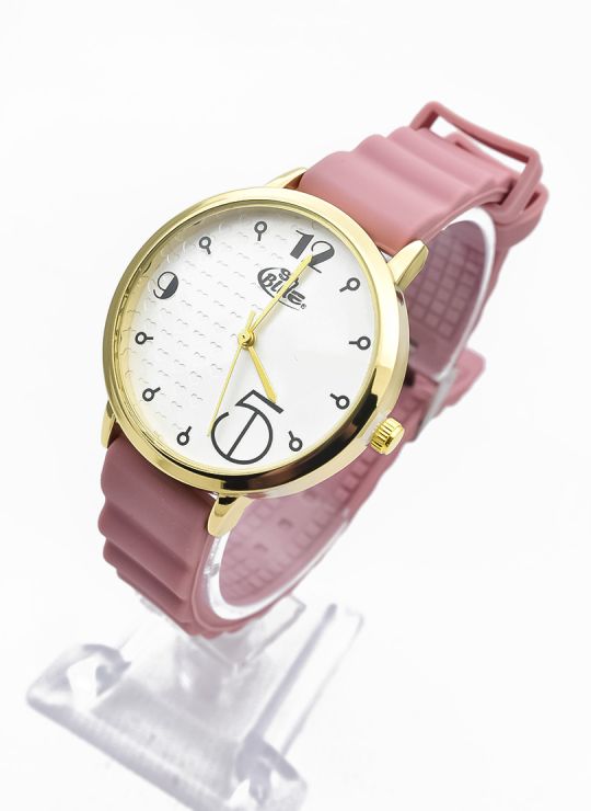 RELOJ ANALOGO CALIDAD AA PULSO SILICONA / NO SUMERGIBLE