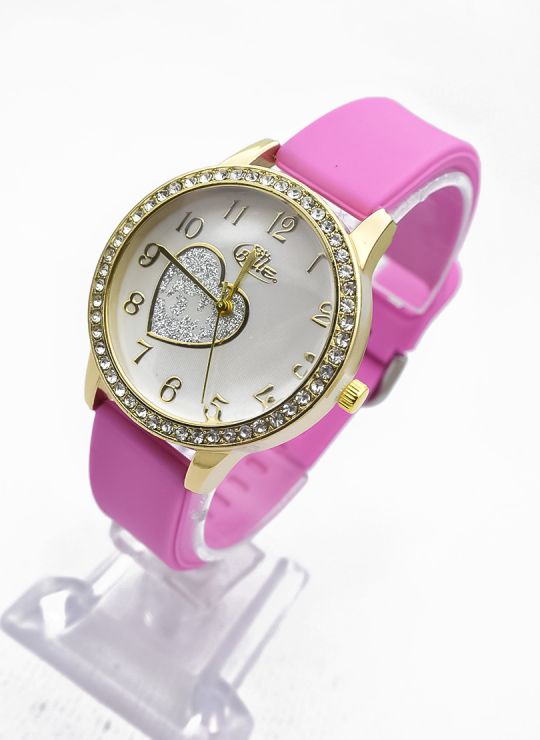 RELOJ ANALOGO CALIDAD AA PULSO SILICONA / NO SUMERGIBLE