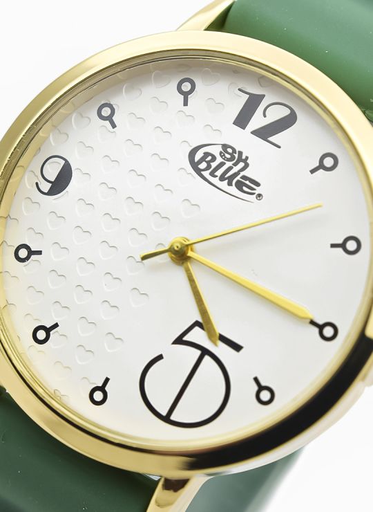 RELOJ ANALOGO CALIDAD AA PULSO SILICONA / NO SUMERGIBLE