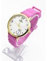 RELOJ ANALOGO CALIDAD AA PULSO SILICONA / NO SUMERGIBLE