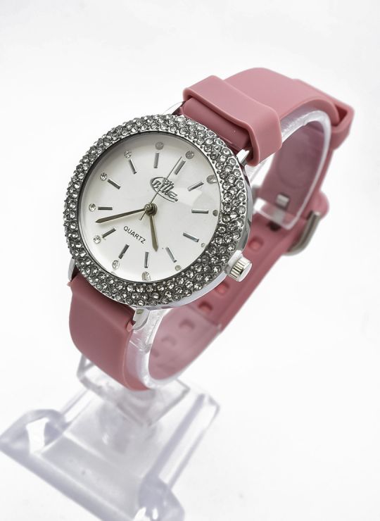 RELOJ ANALOGO CALIDAD AA PULSO SILICONA / NO SUMERGIBLE