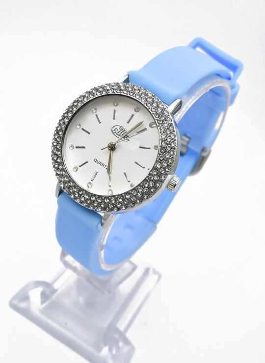RELOJ ANALOGO CALIDAD AA PULSO SILICONA / NO SUMERGIBLE