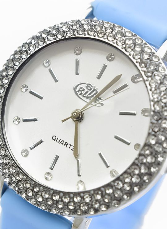 RELOJ ANALOGO CALIDAD AA PULSO SILICONA / NO SUMERGIBLE
