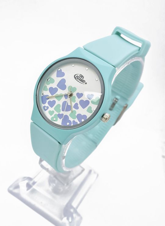 RELOJ ANALOGO CALIDAD AA PULSO SILICONA / NO SUMERGIBLE