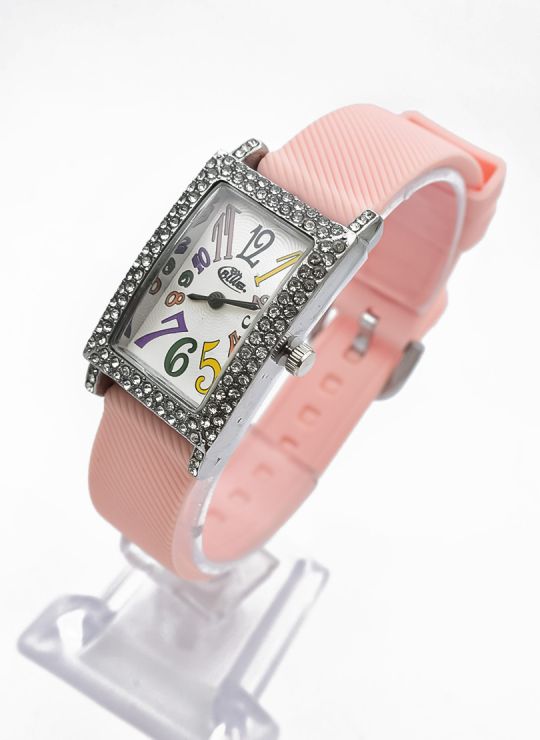 RELOJ ANALOGO CALIDAD AA PULSO SILICONA / NO SUMERGIBLE