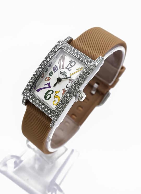 RELOJ ANALOGO CALIDAD AA PULSO SILICONA / NO SUMERGIBLE