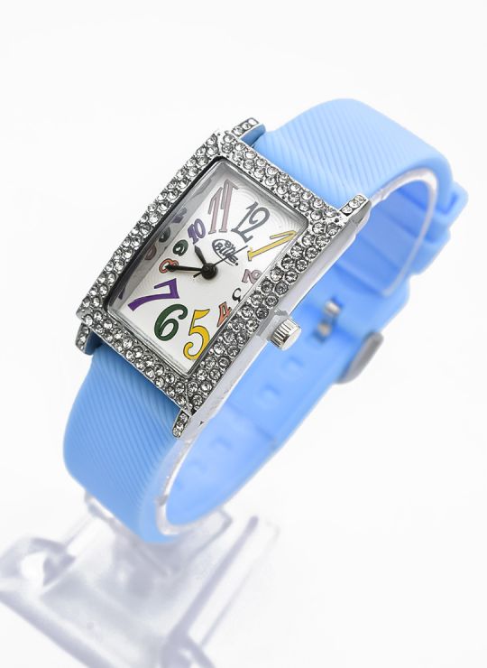 RELOJ ANALOGO CALIDAD AA PULSO SILICONA / NO SUMERGIBLE