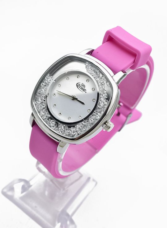 RELOJ ANALOGO CALIDAD AA PULSO SILICONA / NO SUMERGIBLE