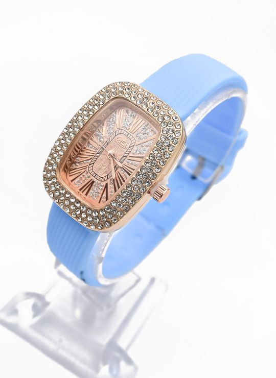 RELOJ ANALOGO CALIDAD AA PULSO SILICONA / NO SUMERGIBLE