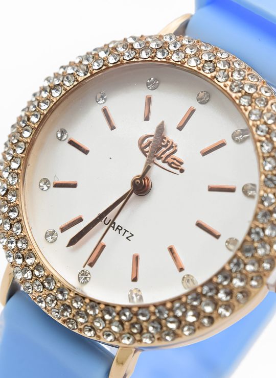 RELOJ ANALOGO CALIDAD AA PULSO SILICONA / NO SUMERGIBLE