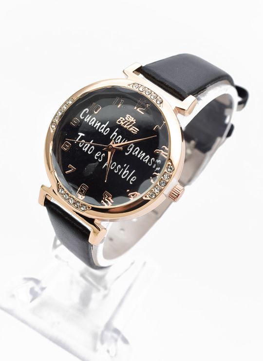 RELOJ ANALOGO CALIDAD AA PULSO SILICONA / NO SUMERGIBLE