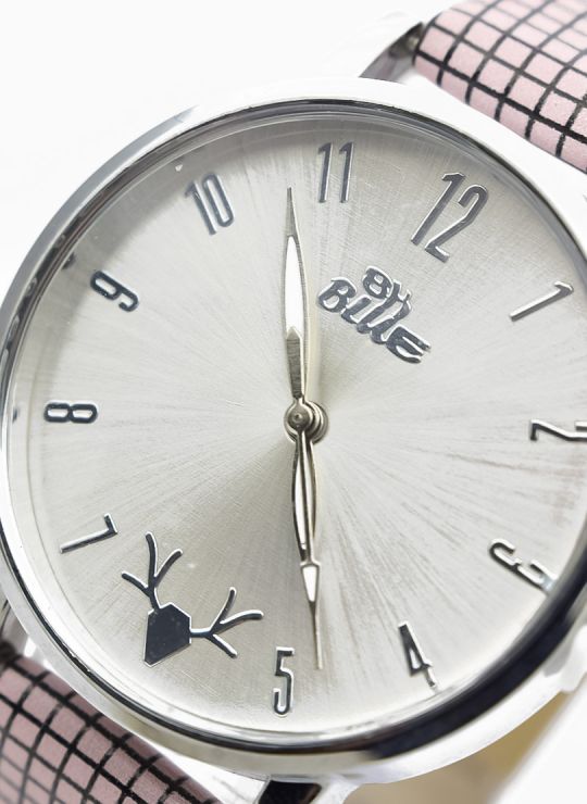 RELOJ ANALOGO CALIDAD AA PULSO CUERO CRISTALES / NO SUMERGIBLE
