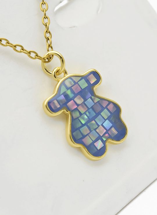 SET DE COLLAR, DIJE EN ACERO INOXIDABLE 316L