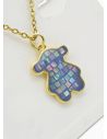 SET DE COLLAR, DIJE EN ACERO INOXIDABLE 316L