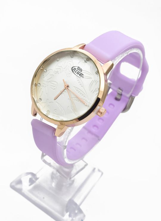 RELOJ ANALOGO CALIDAD AA PULSO SILICONA / NO SUMERGIBLE