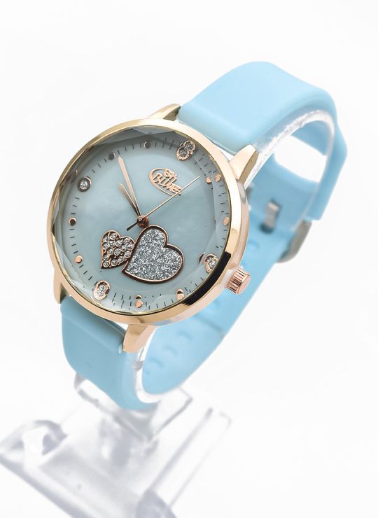 RELOJ ANALOGO CALIDAD AA PULSO SILICONA / NO SUMERGIBLE