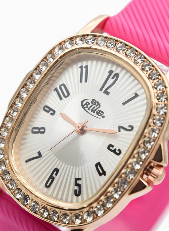 RELOJ ANALOGO CALIDAD AA PULSO SILICONA / NO SUMERGIBLE