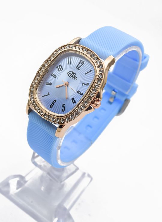 RELOJ ANALOGO CALIDAD AA PULSO SILICONA / NO SUMERGIBLE