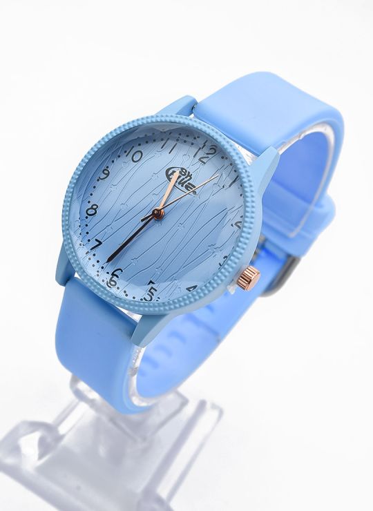 RELOJ ANALOGO CALIDAD AA PULSO SILICONA / NO SUMERGIBLE