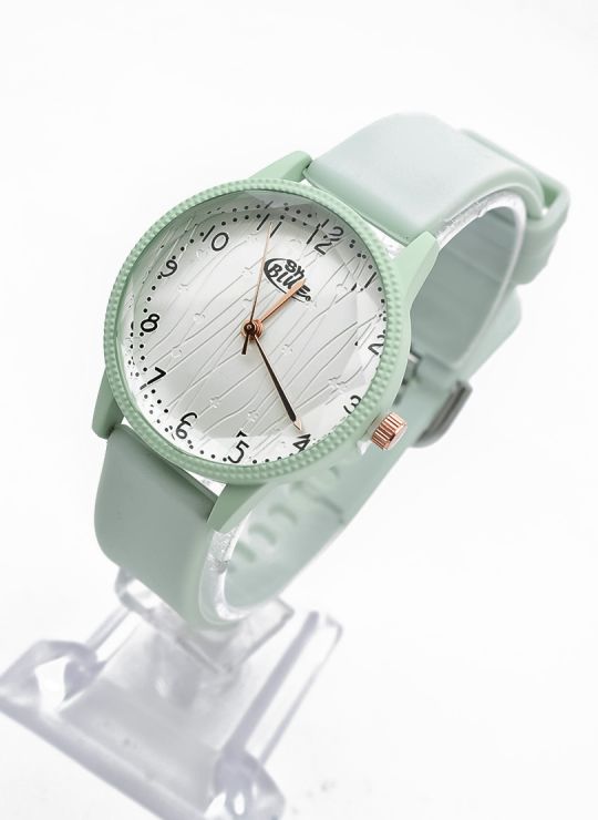 RELOJ ANALOGO CALIDAD AA PULSO SILICONA / NO SUMERGIBLE