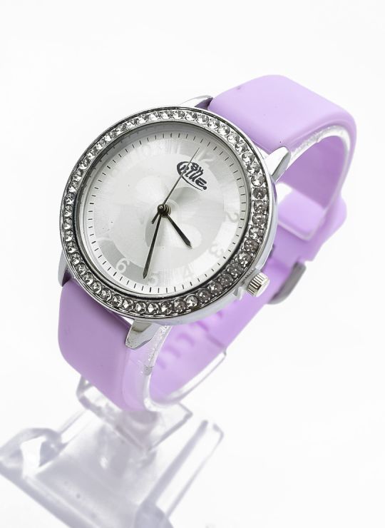RELOJ ANALOGO CALIDAD AA PULSO SILICONA / NO SUMERGIBLE