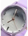RELOJ ANALOGO CALIDAD AA PULSO SILICONA / NO SUMERGIBLE