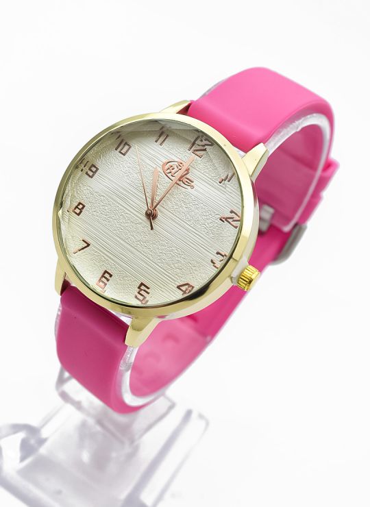 RELOJ ANALOGO CALIDAD AA PULSO SILICONA / NO SUMERGIBLE