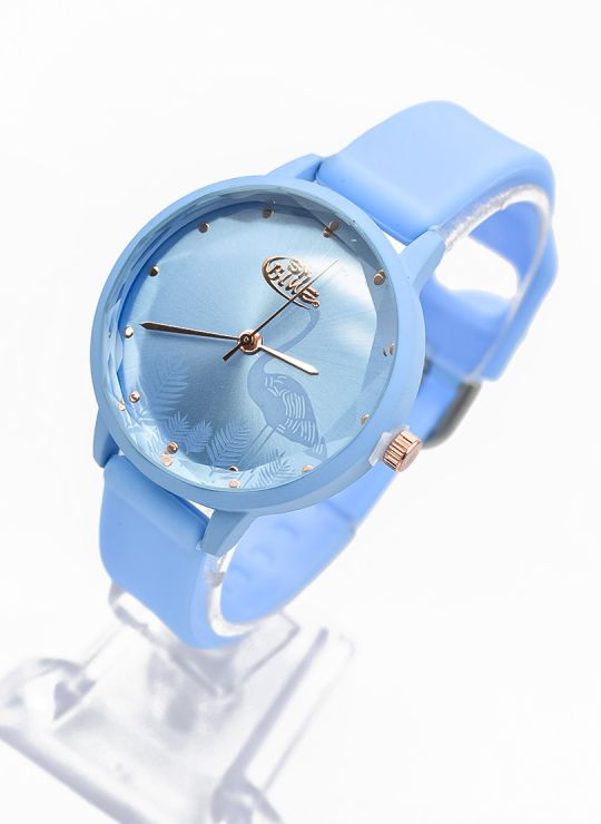 RELOJ ANALOGO CALIDAD AA PULSO SILICONA / NO SUMERGIBLE