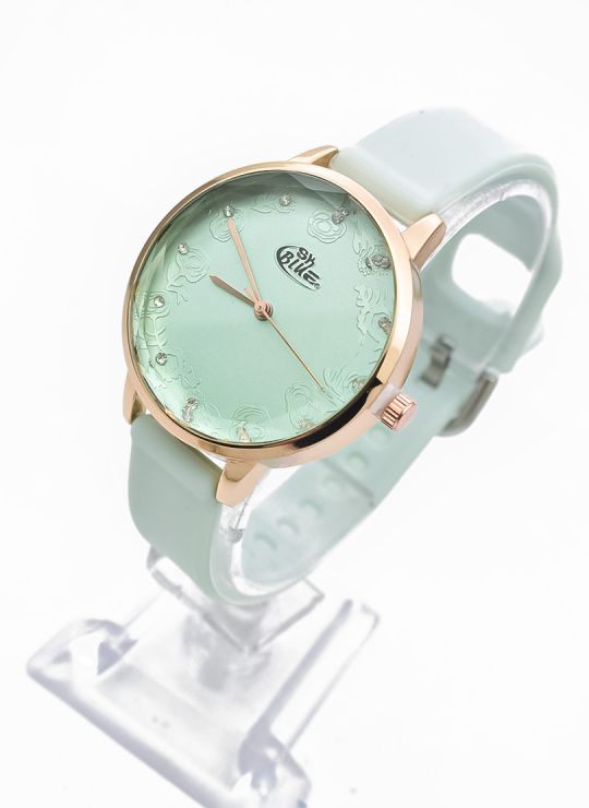 RELOJ ANALOGO CALIDAD AA PULSO SILICONA / NO SUMERGIBLE