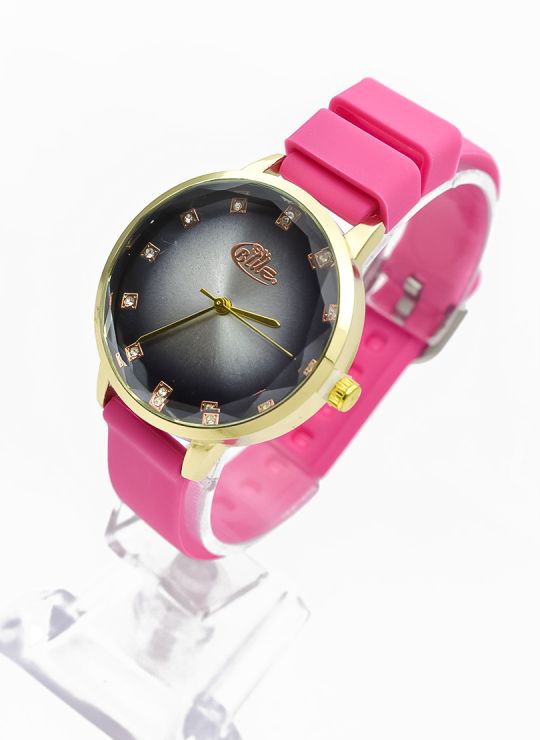 RELOJ ANALOGO CALIDAD AA PULSO SILICONA / NO SUMERGIBLE