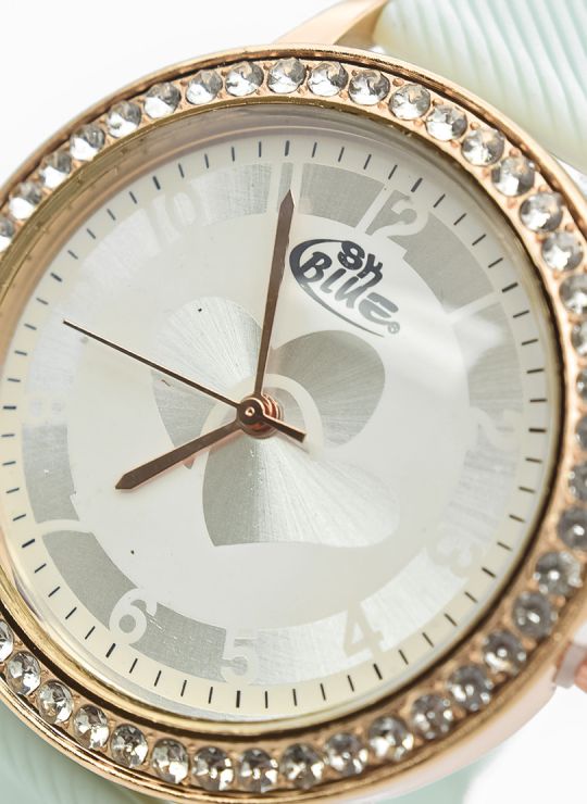 RELOJ CALIDAD AA SKBLUE  PULSO METALICO/ NO SUMERGIBLE