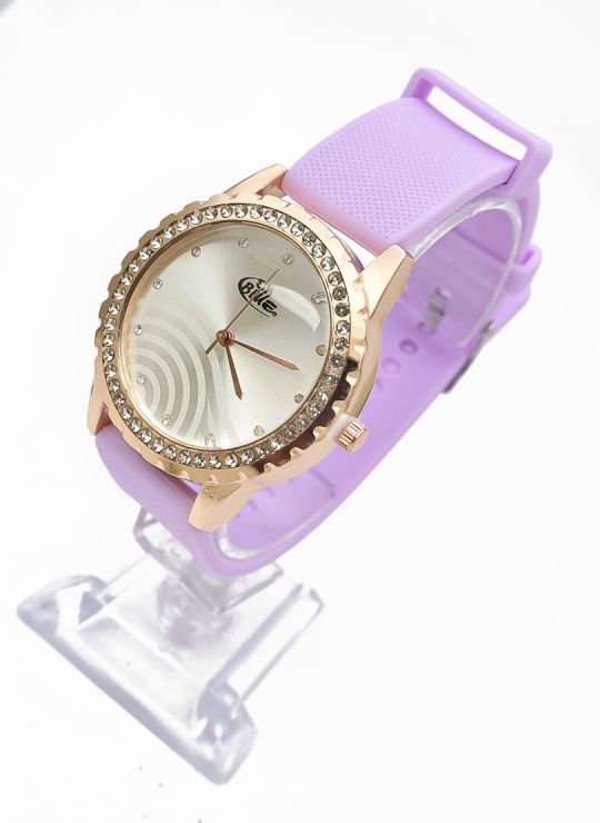 RELOJ ANALOGO CALIDAD AA PULSO SILICONA / NO SUMERGIBLE