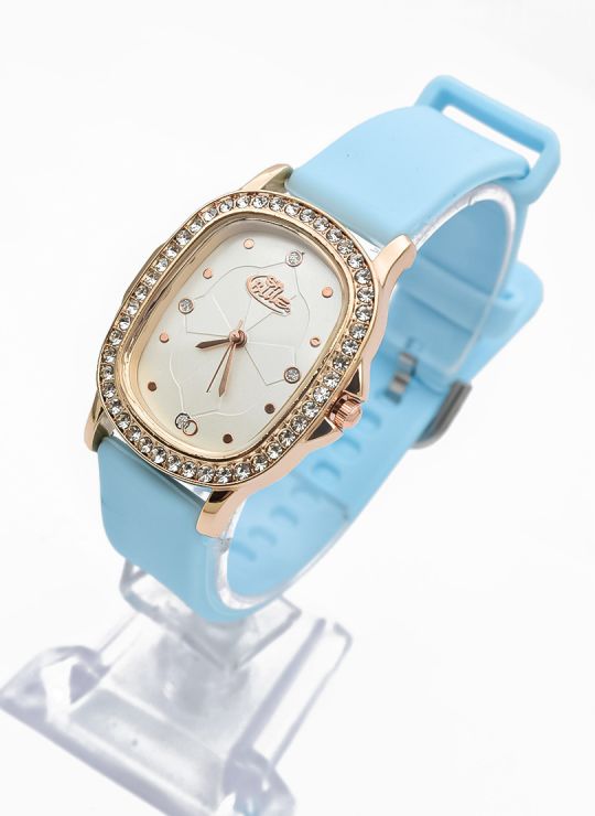 RELOJ CALIDAD AA SKBLUE  PULSO METALICO/ NO SUMERGIBLE