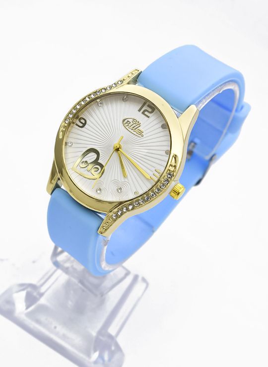 RELOJ ANALOGO CALIDAD AA PULSO SILICONA / NO SUMERGIBLE