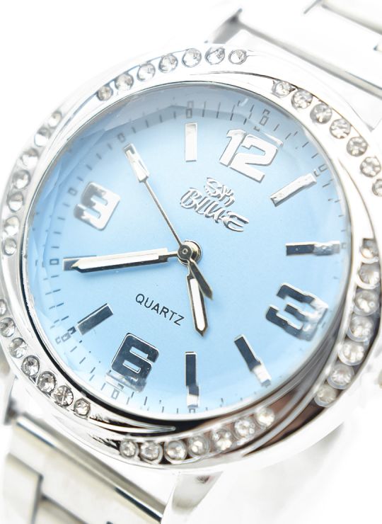 RELOJ CALIDAD AA SKBLUE  PULSO METALICO/ NO SUMERGIBLE