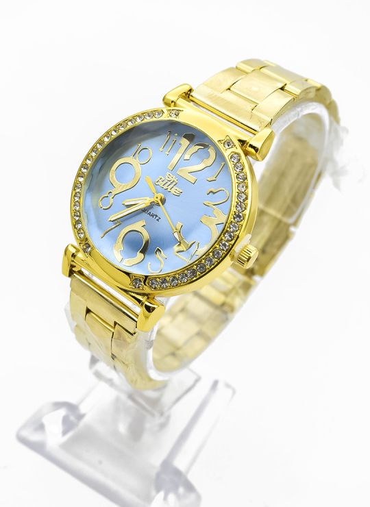 RELOJ CALIDAD AA SKBLUE  PULSO METALICO/ NO SUMERGIBLE